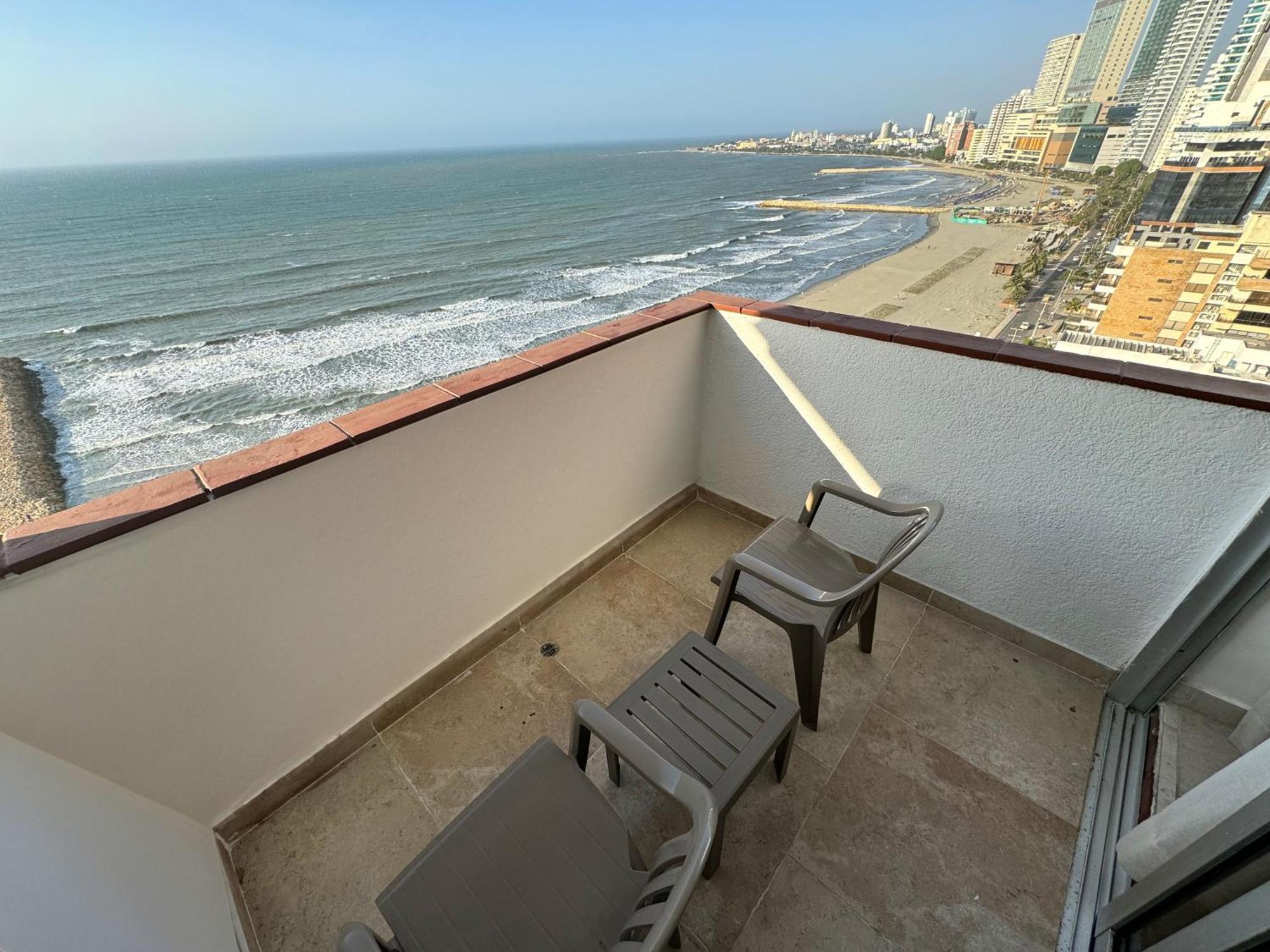 Hotel Capilla Del Mar Cartagena Exterior photo Balcony